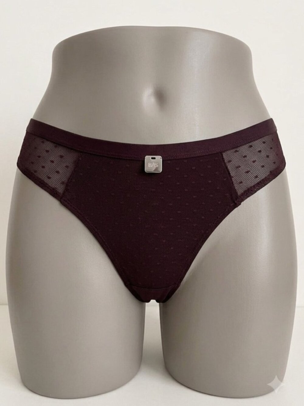 La Senza Tanga Thong XL NWT Eggplant